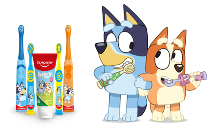 Bluey Becomes First Ever Australian Brand to Star on Colgate Products